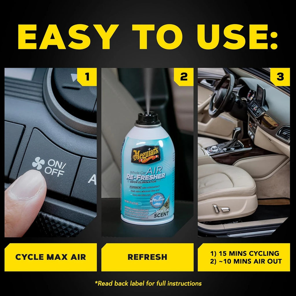 Meguiar's Eliminador de olores Air Re-Fresher aroma brisa de verano