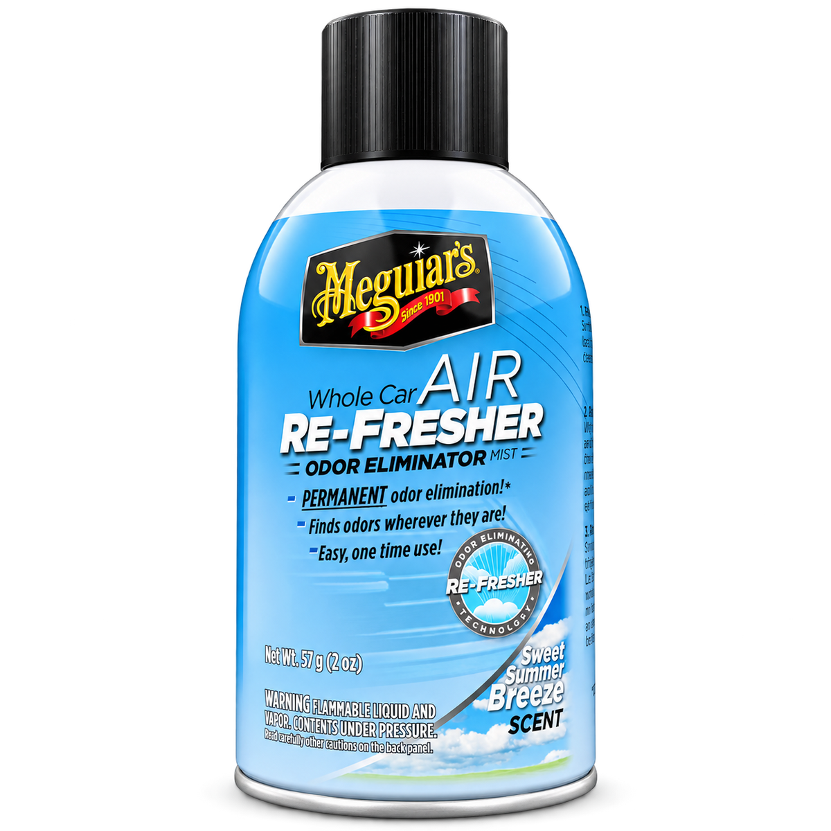 Meguiar's Eliminador de olores Air Re-Fresher aroma brisa de verano
