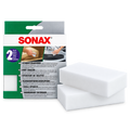 Sonax Esponja para borrar suciedad impregnada en plásticos y cueros sintéticos
